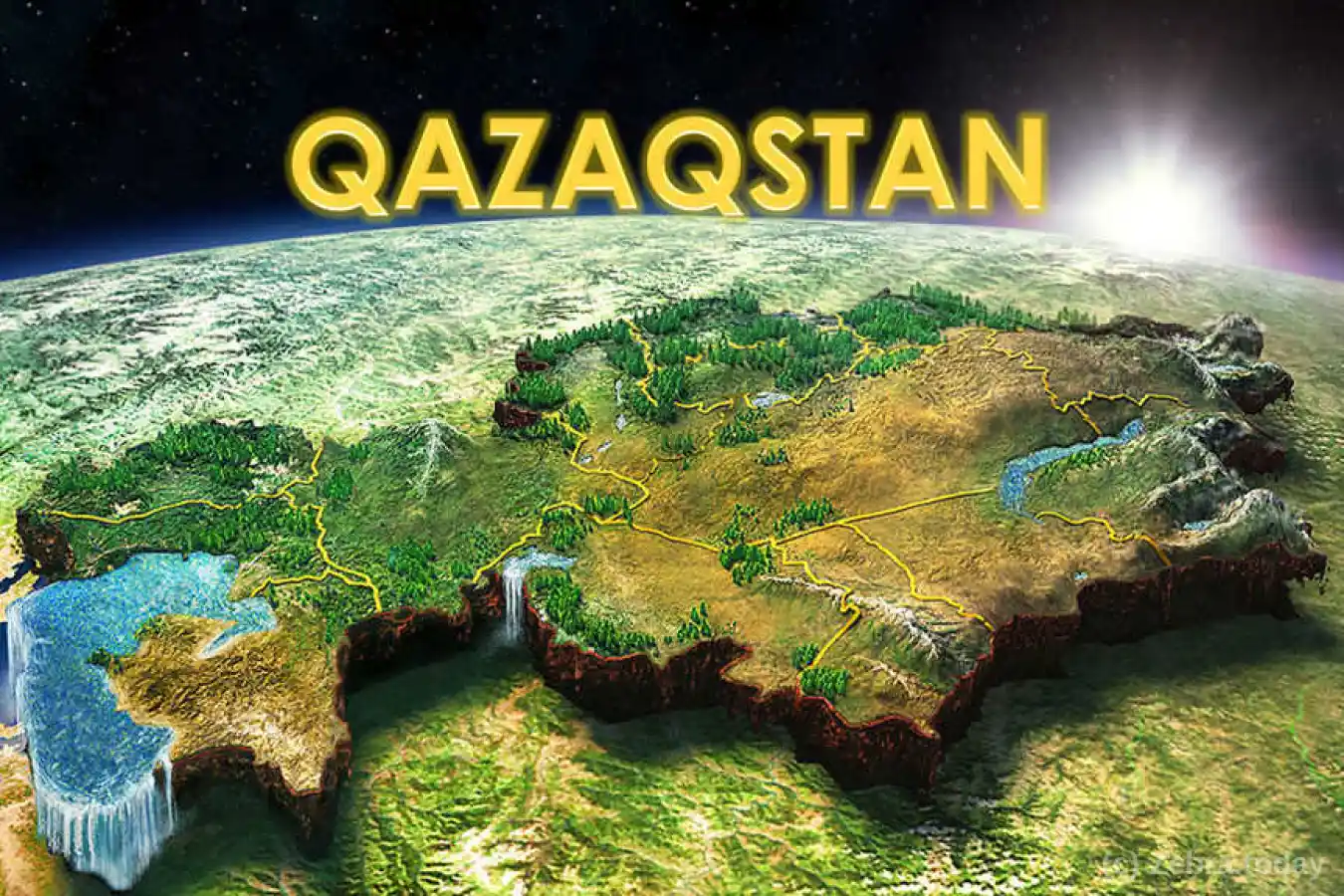 QAZAQSTAN - латинский алфавит в Казахстане