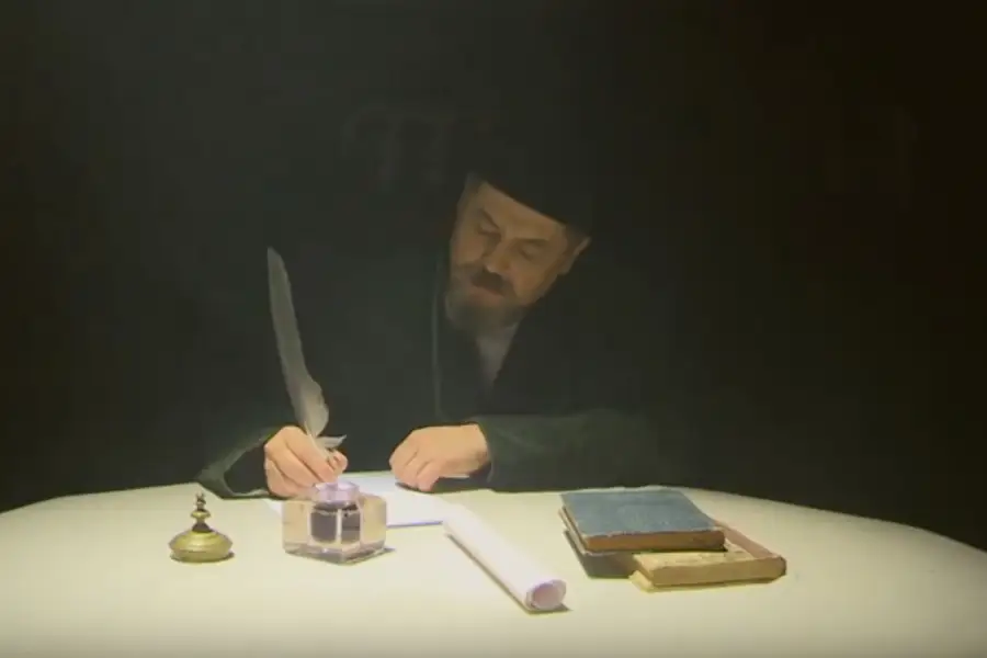 Кадр из фильма «Абай» киностудии «Казыгуртфильм»