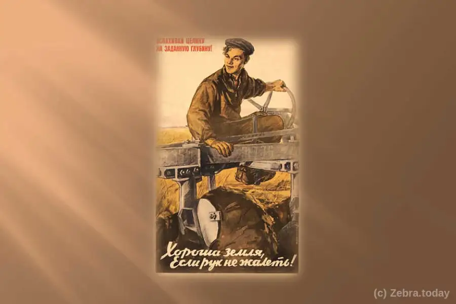 Обратная сторона целины