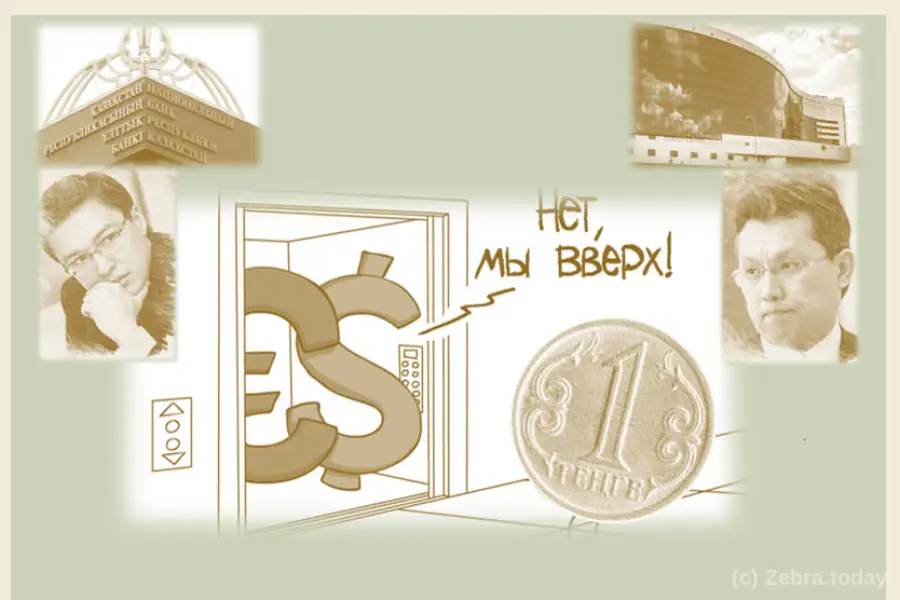 Курс тенге к доллару и евро